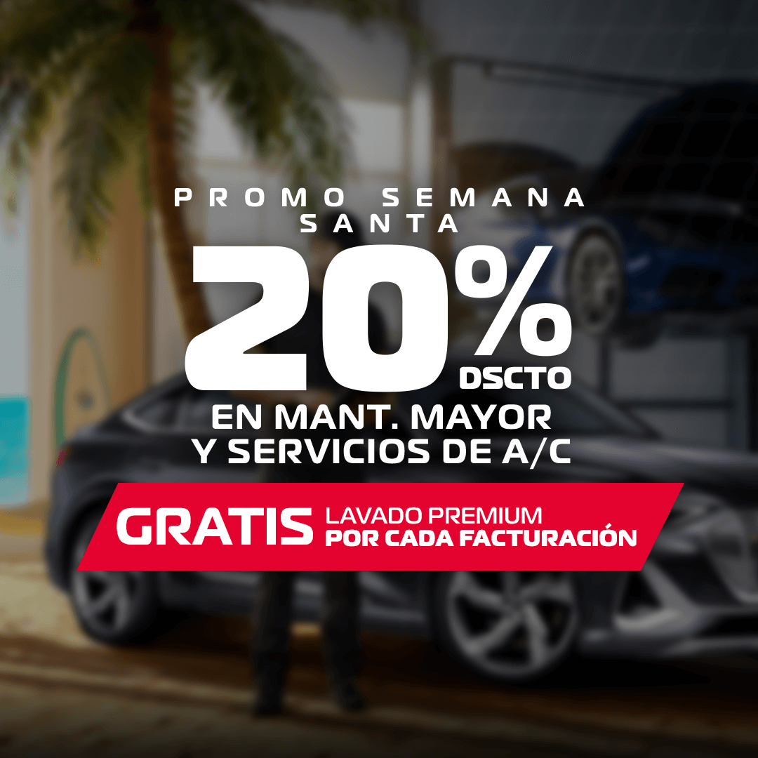 20% dscto en amt. mayor y serviocios de a/c