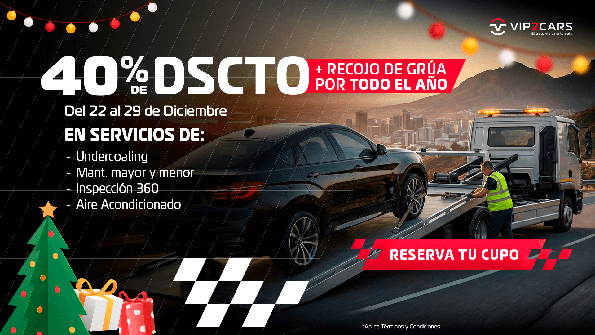 40% en todo vip2cars